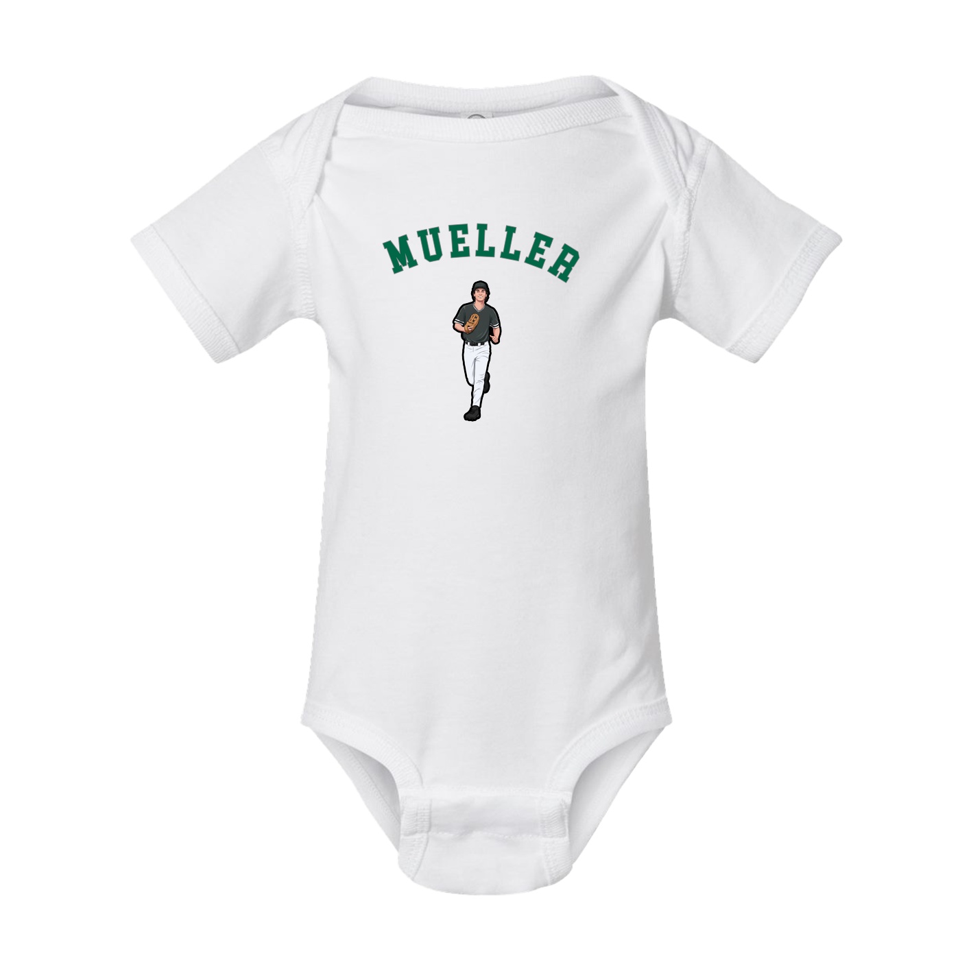 Baby Onesie — Shirsey Arch in White