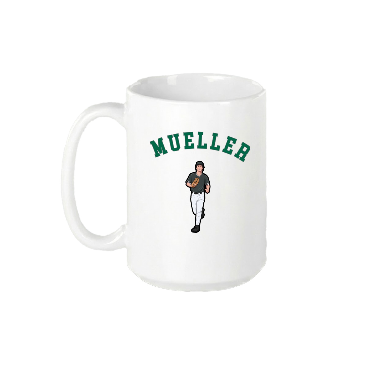 15oz Coffee Mug — Shirsey Arch in White