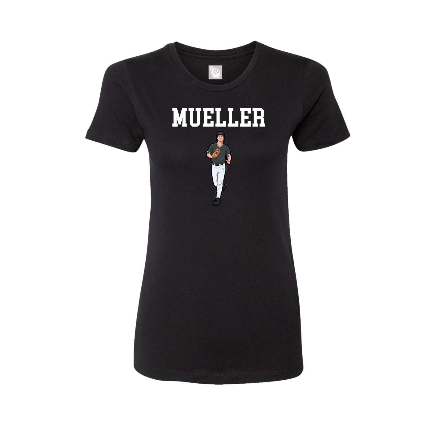 Fitted Women's Tee — Shirsey in Black