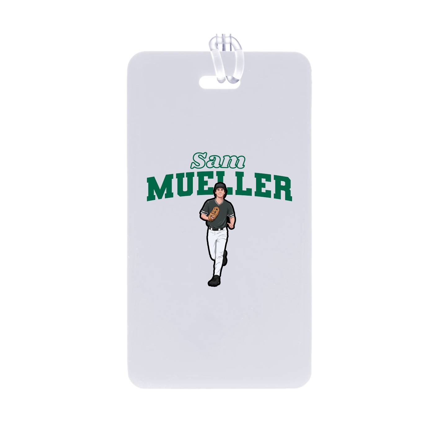 Bag Tag — Name Arch in Classic