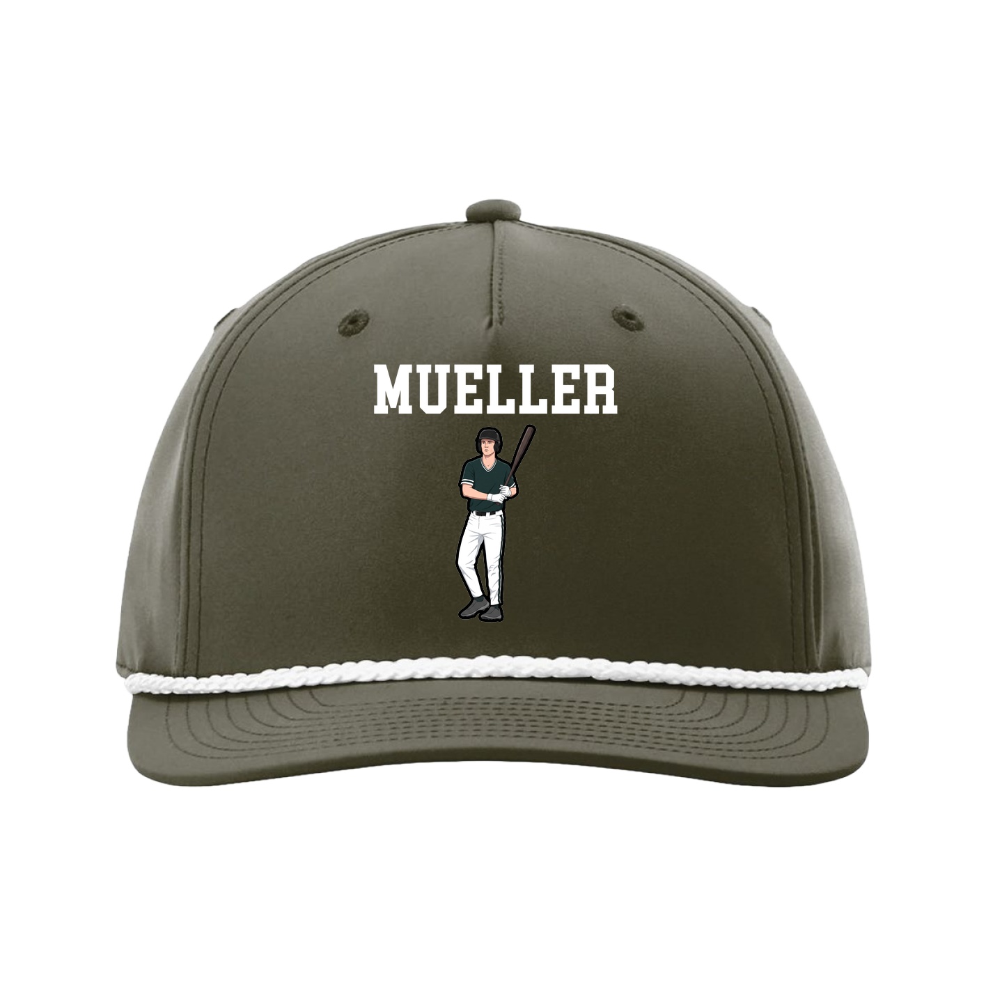 Five-Panel Classic Rope Cap — Shirsey in Green