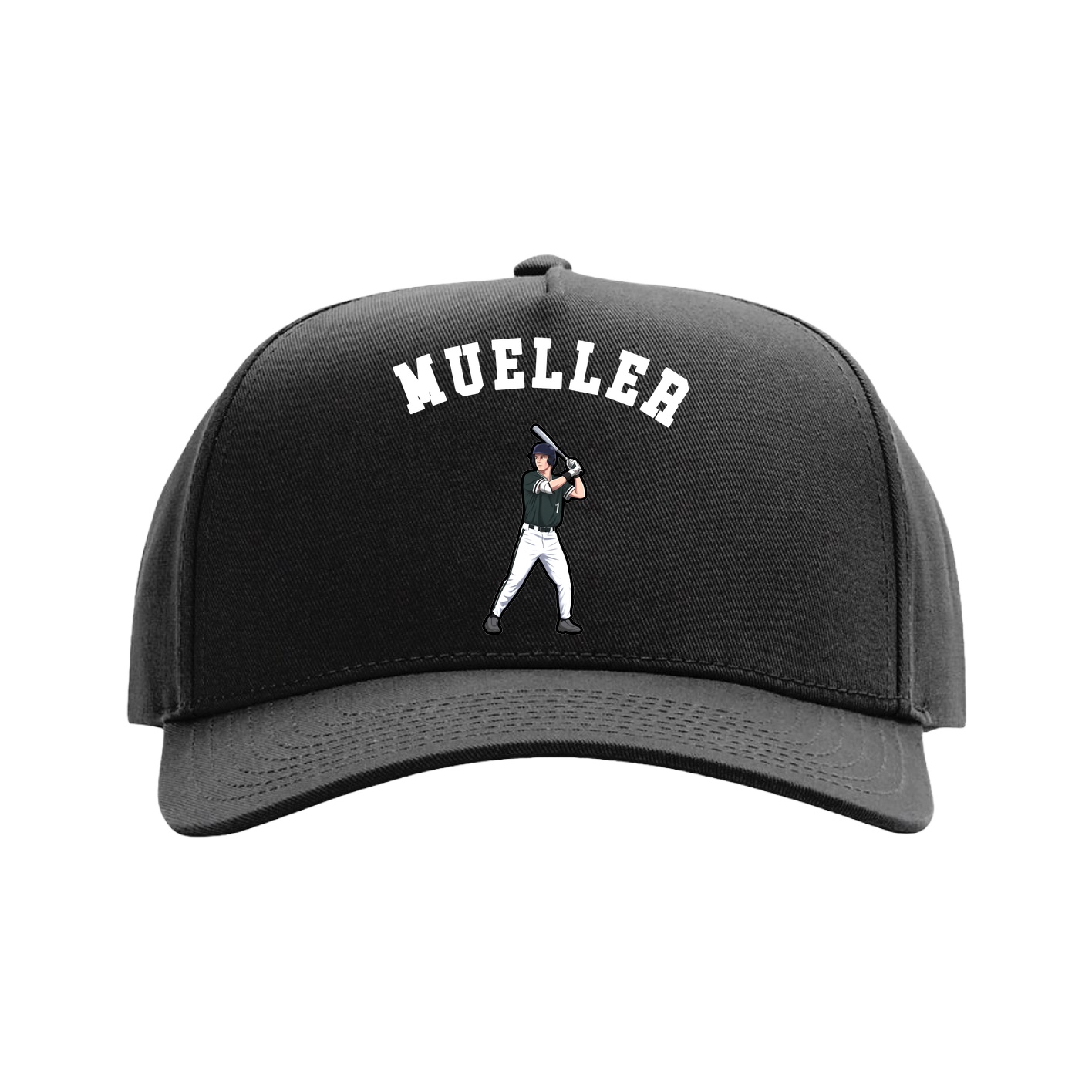 Full Fabric Five-Panel Champ Cap