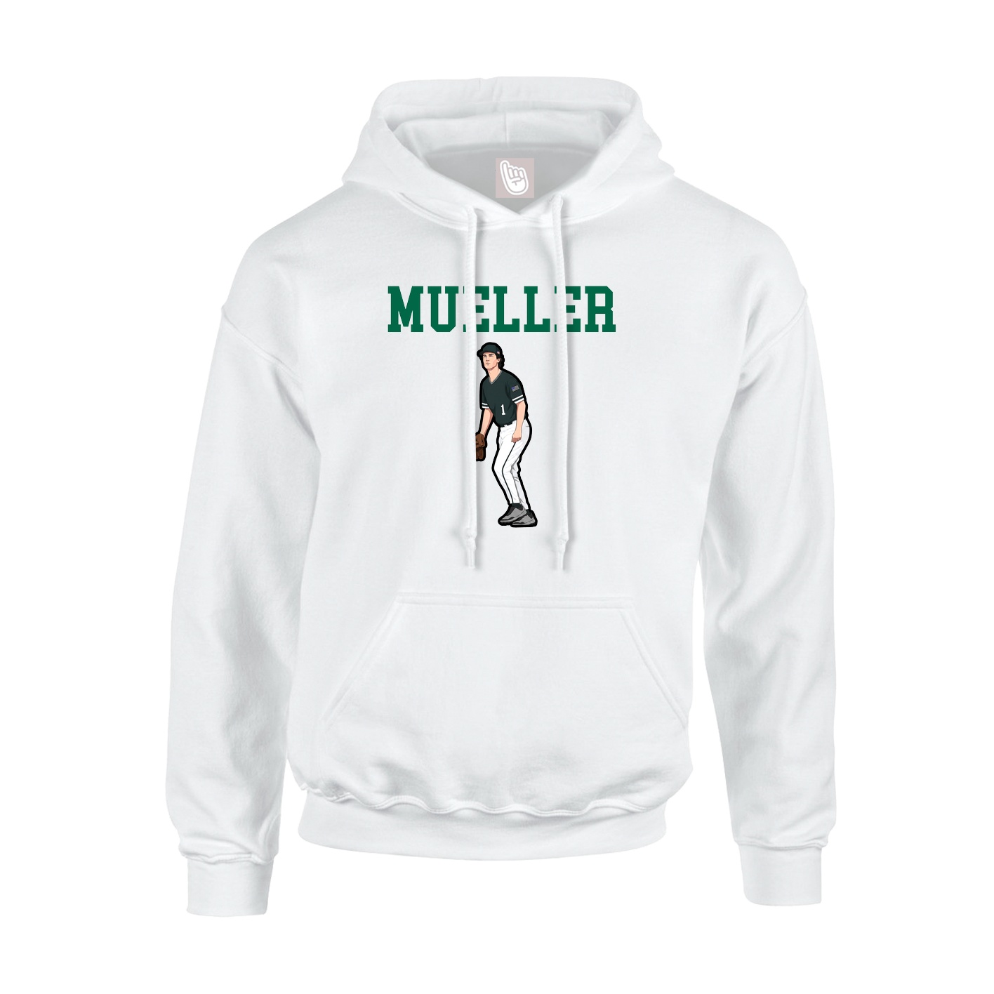 Hoodie — Shirsey in White