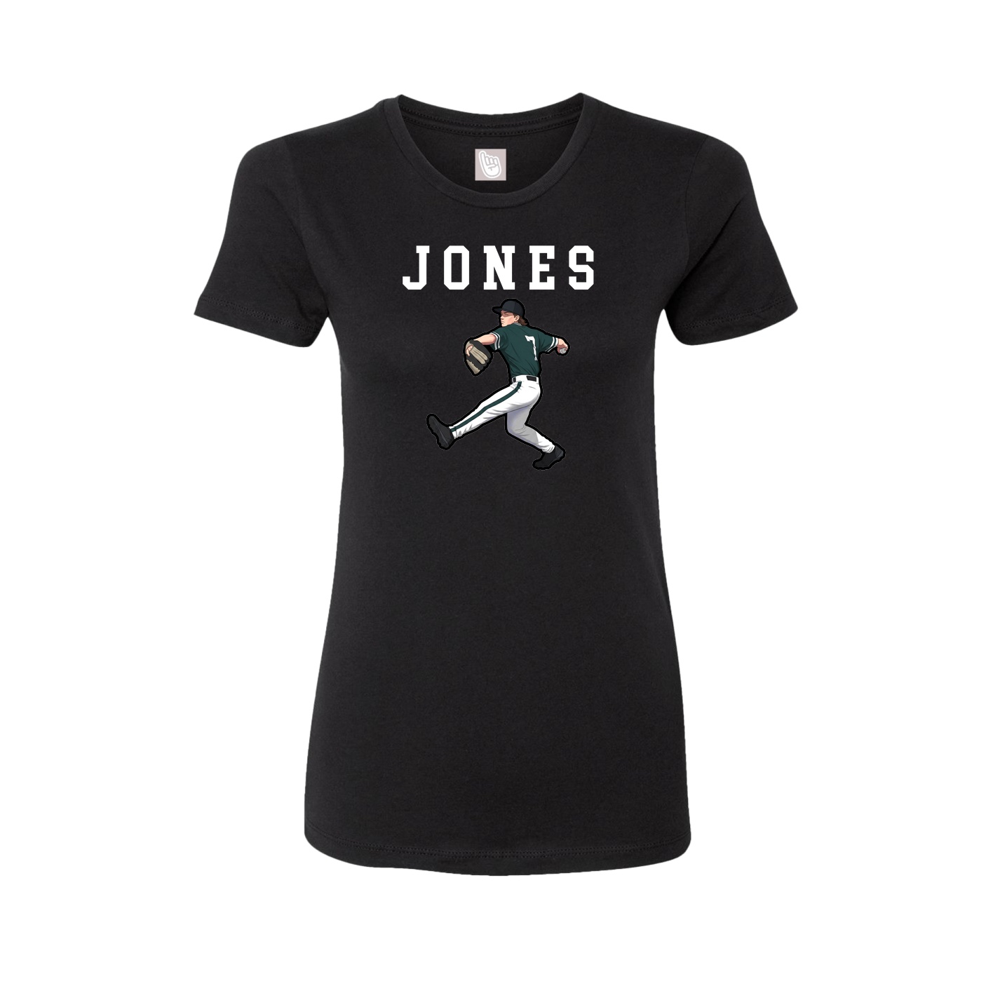 Fitted Women's Tee — Shirsey in Black