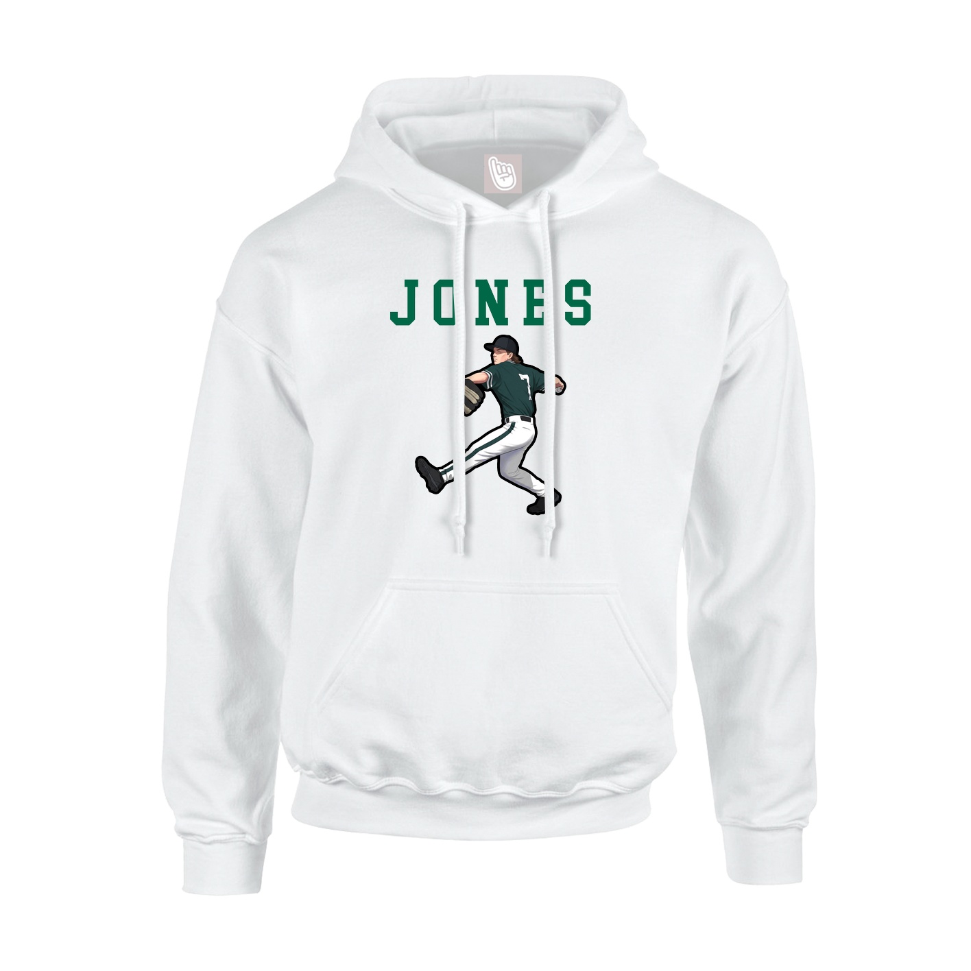 Youth Hoodie — Shirsey in White