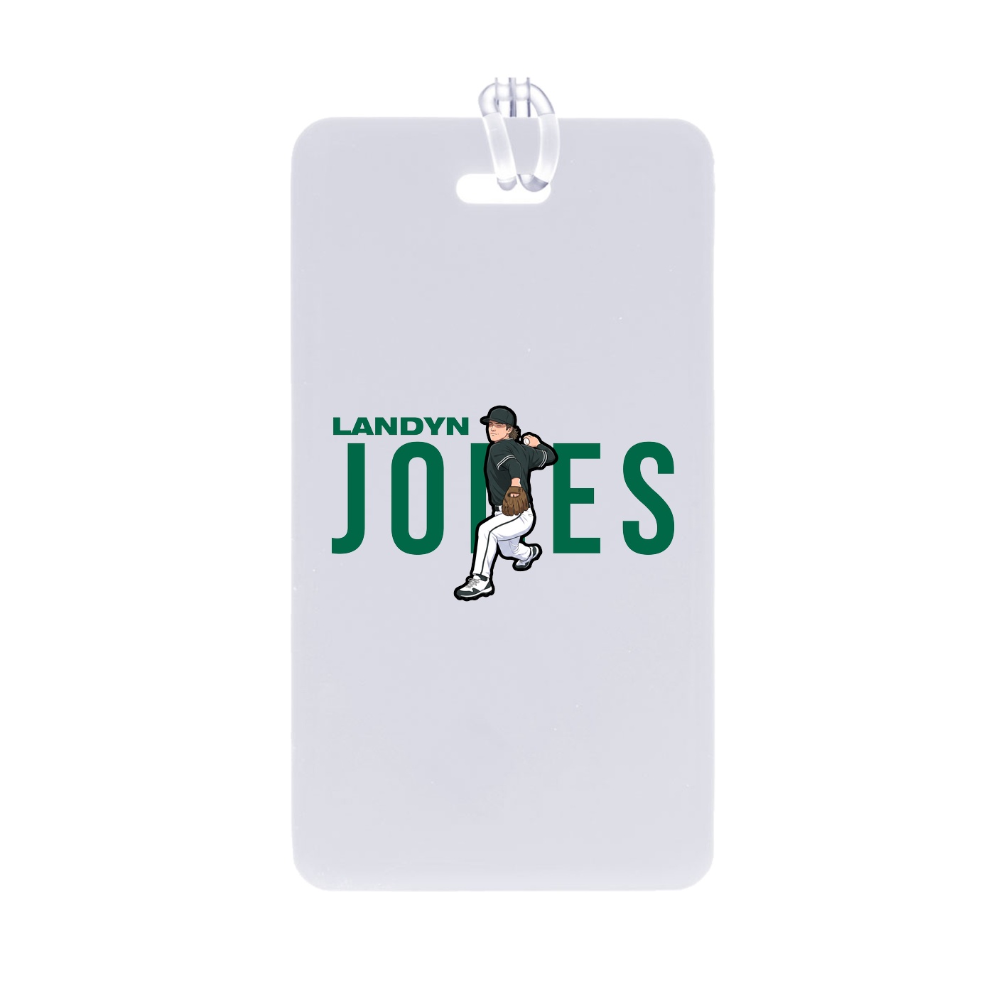 Bag Tag — Player Name in Classic