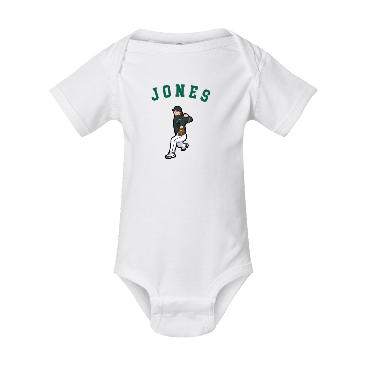 Baby Onesie — Shirsey Arch in White