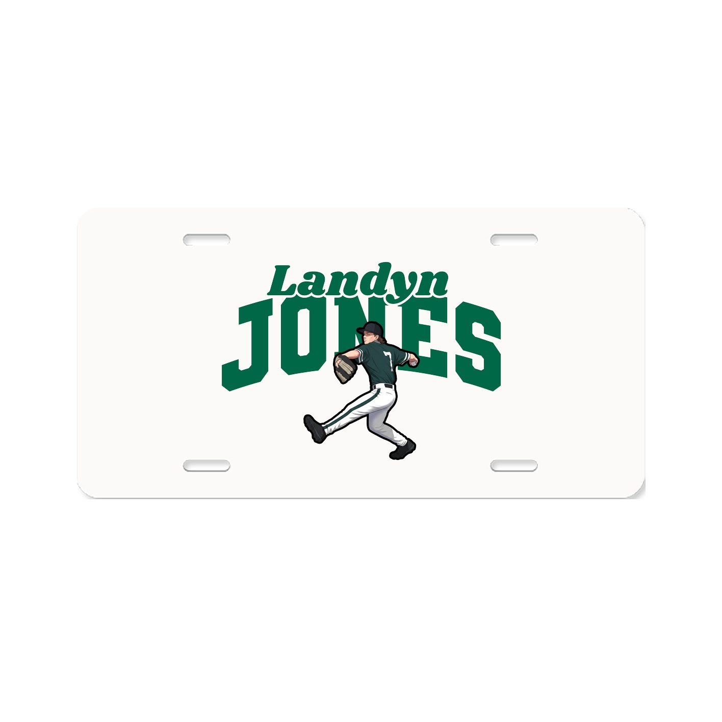 License Plate — Signature Arch in Classic