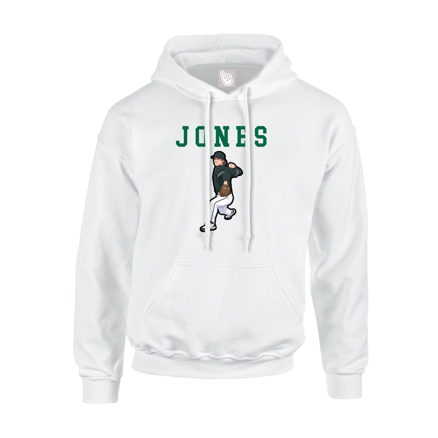 Hoodie — Shirsey in White