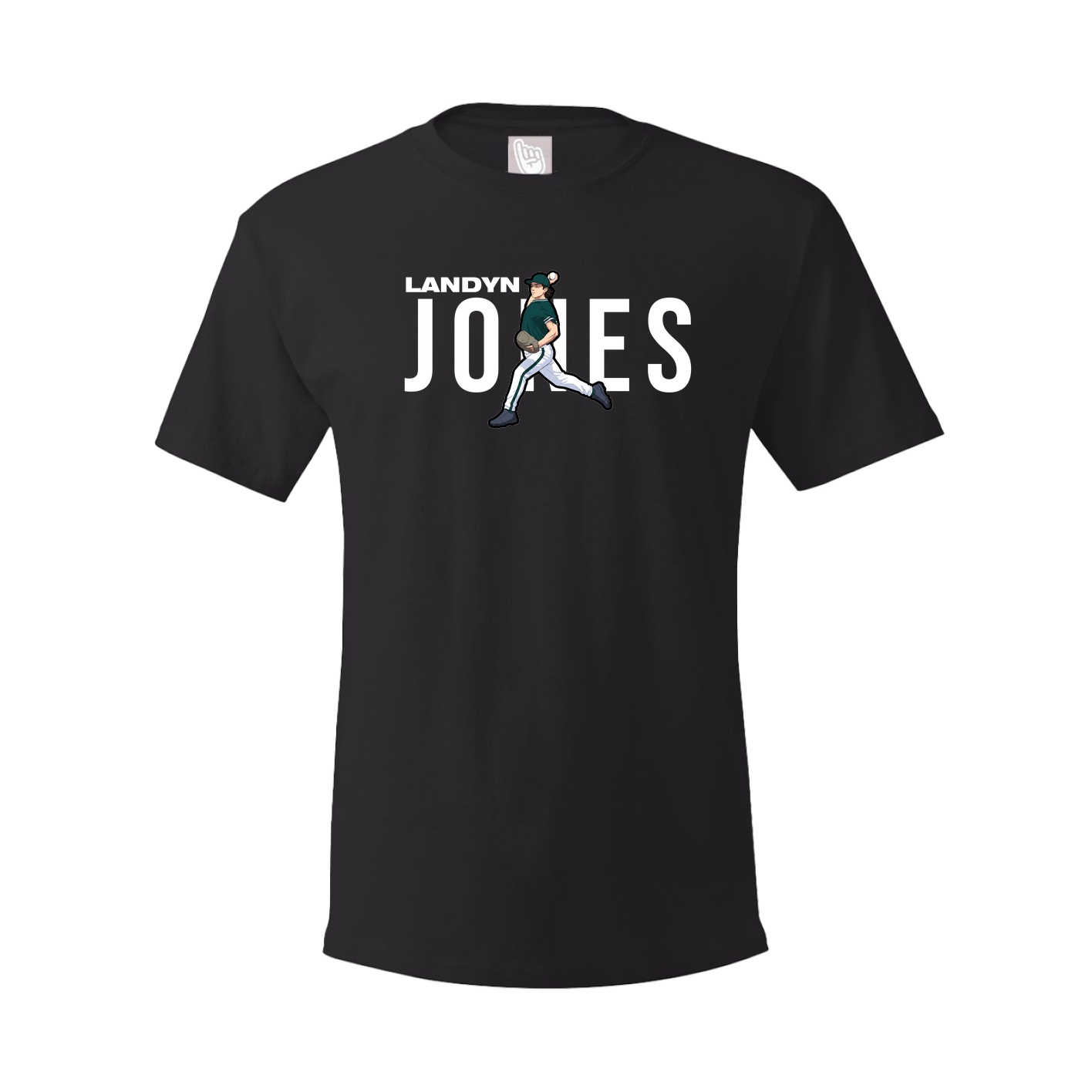 Youth Tee — Player Name in Black