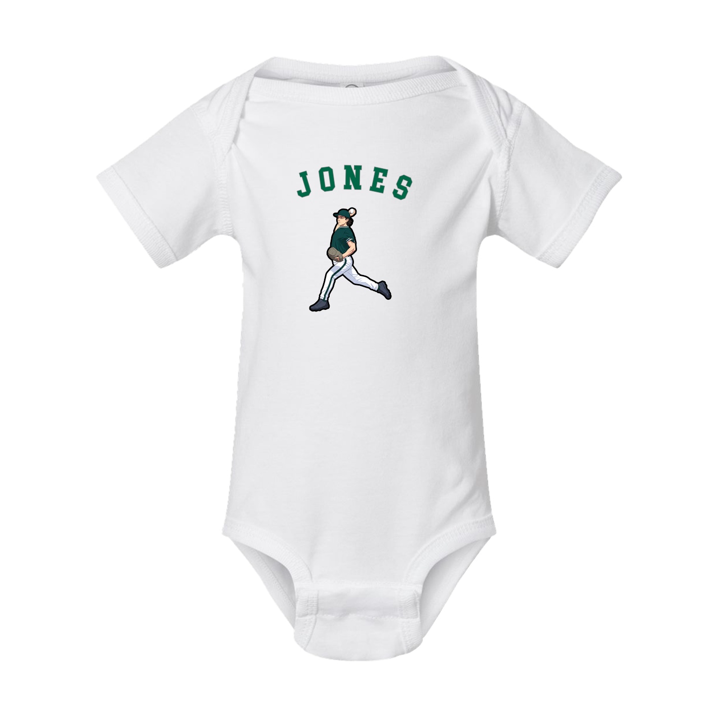 Baby Onesie — Shirsey Arch in White