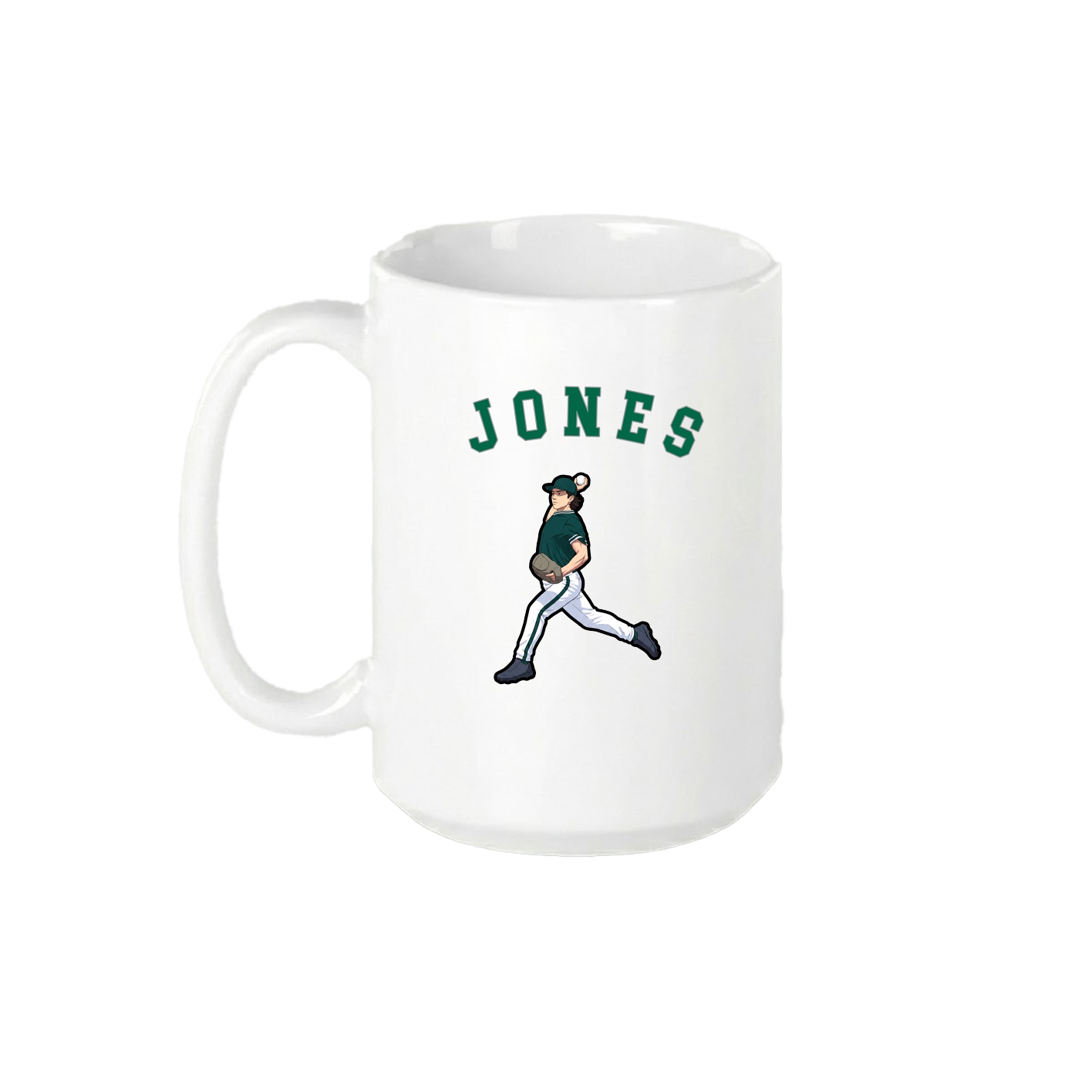 15oz Coffee Mug — Shirsey Arch in White