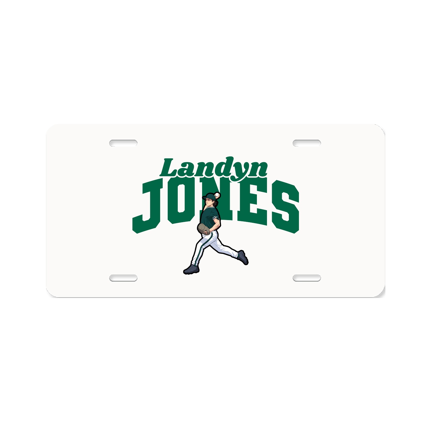 License Plate — Signature Arch in Classic