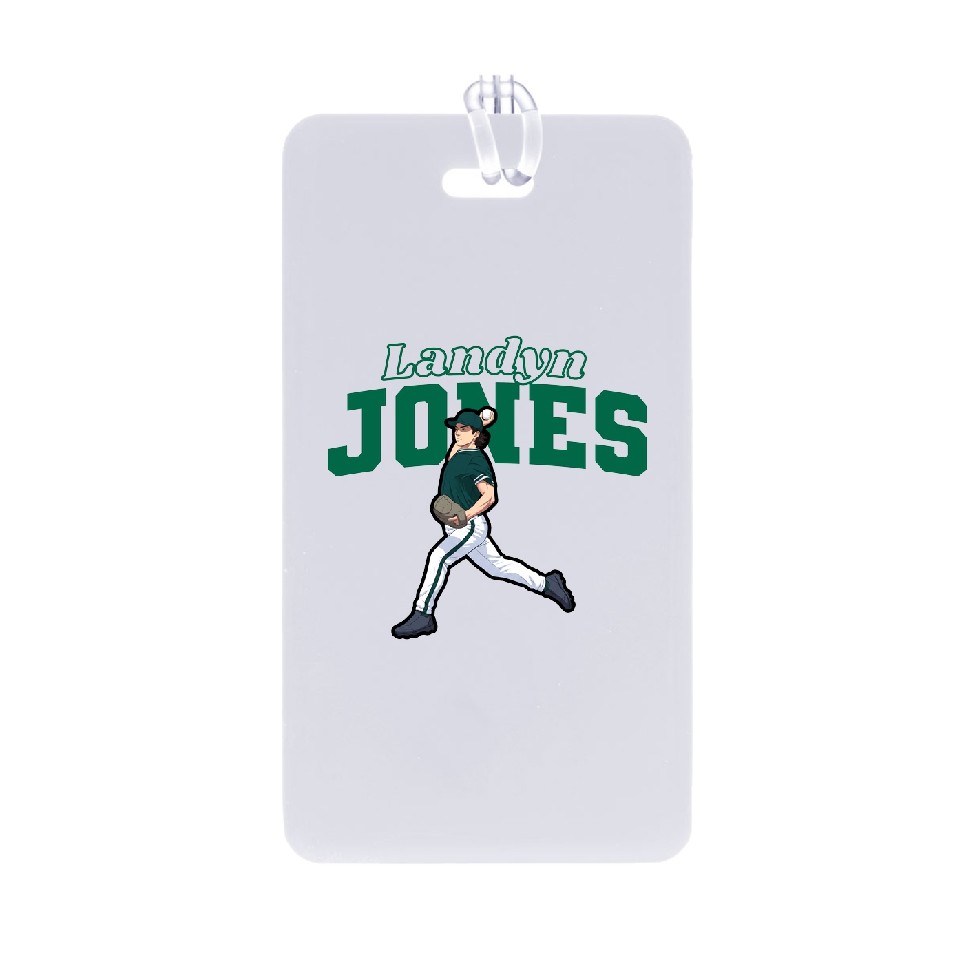 Bag Tag — Name Arch in Classic