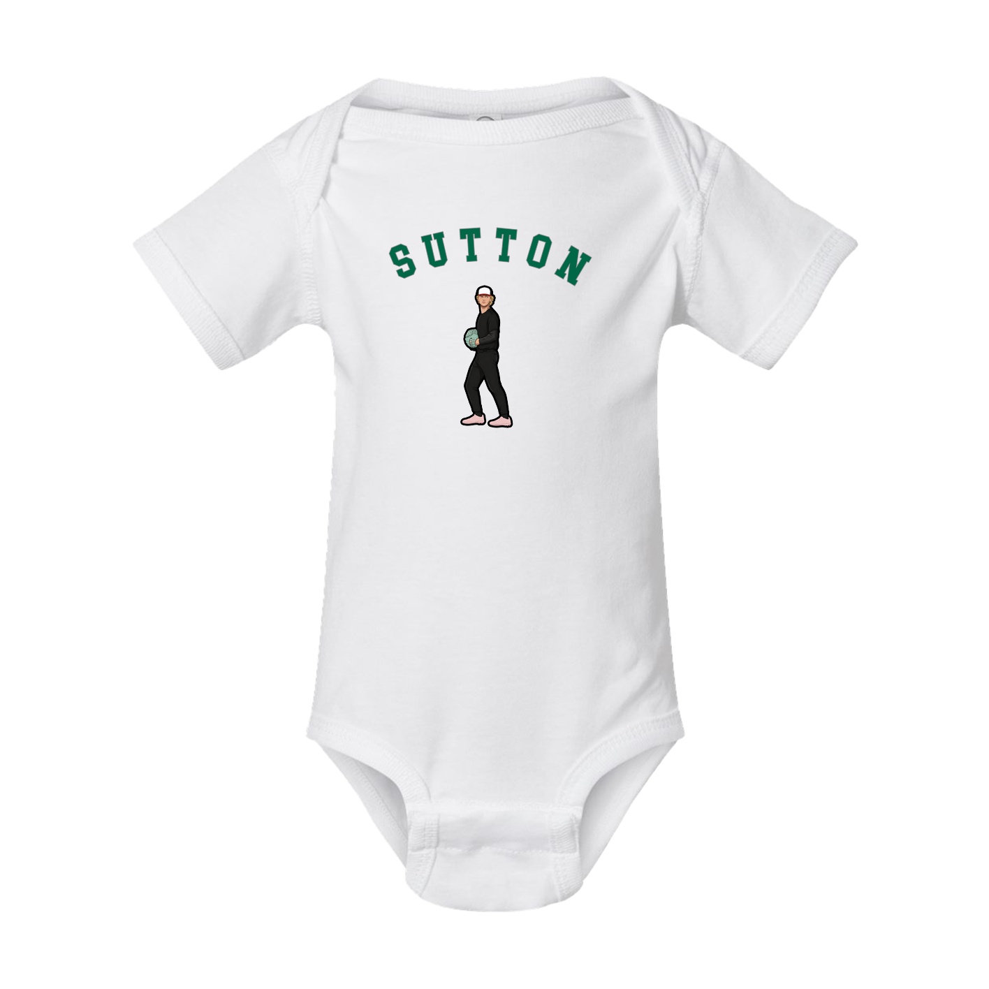 Baby Onesie — Shirsey Arch in White
