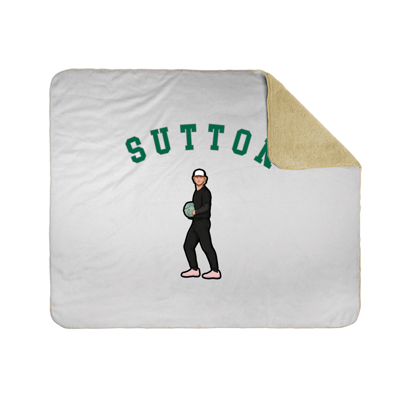Throw Blanket — Shirsey Arch in White