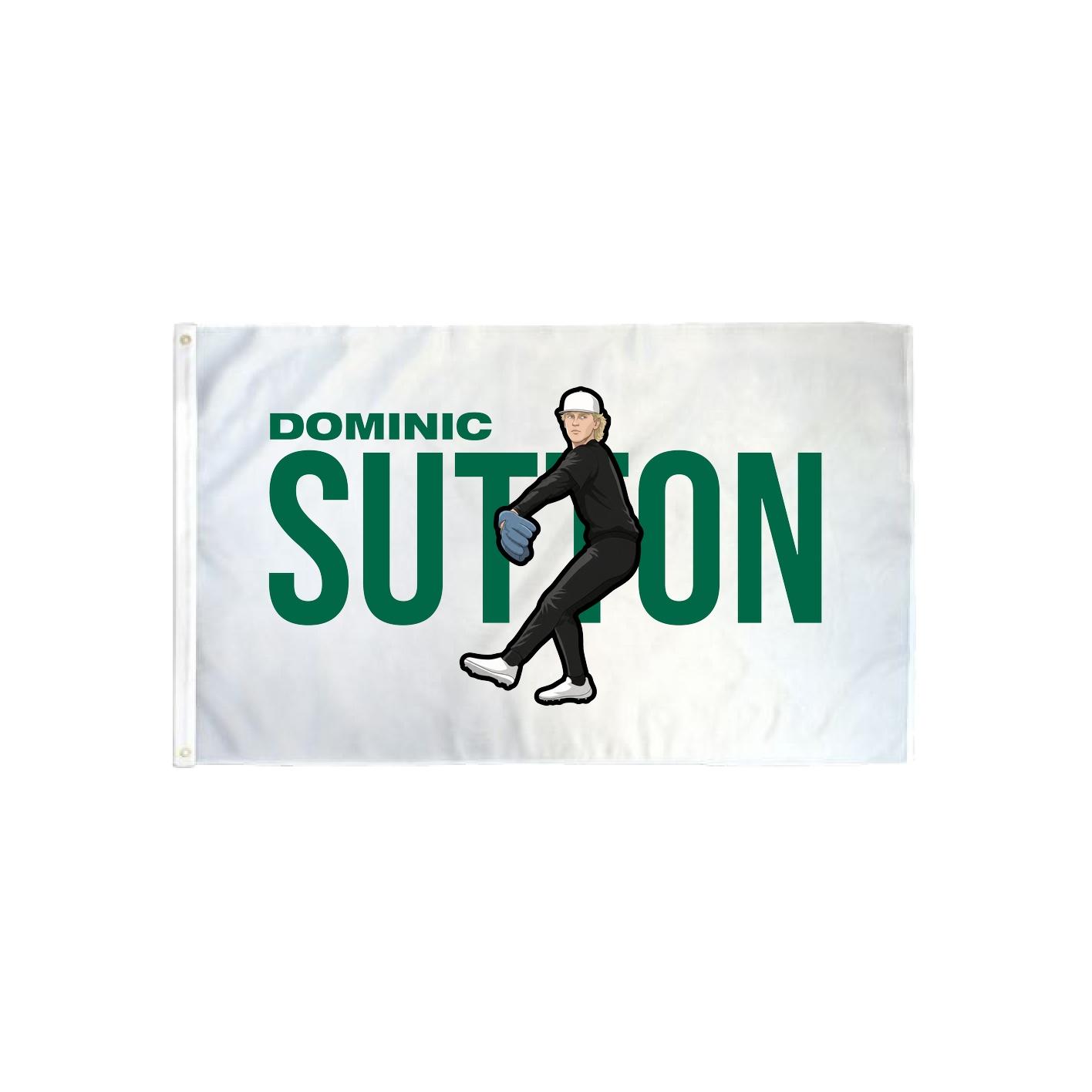 3x5 Flag — Player Name in Classic