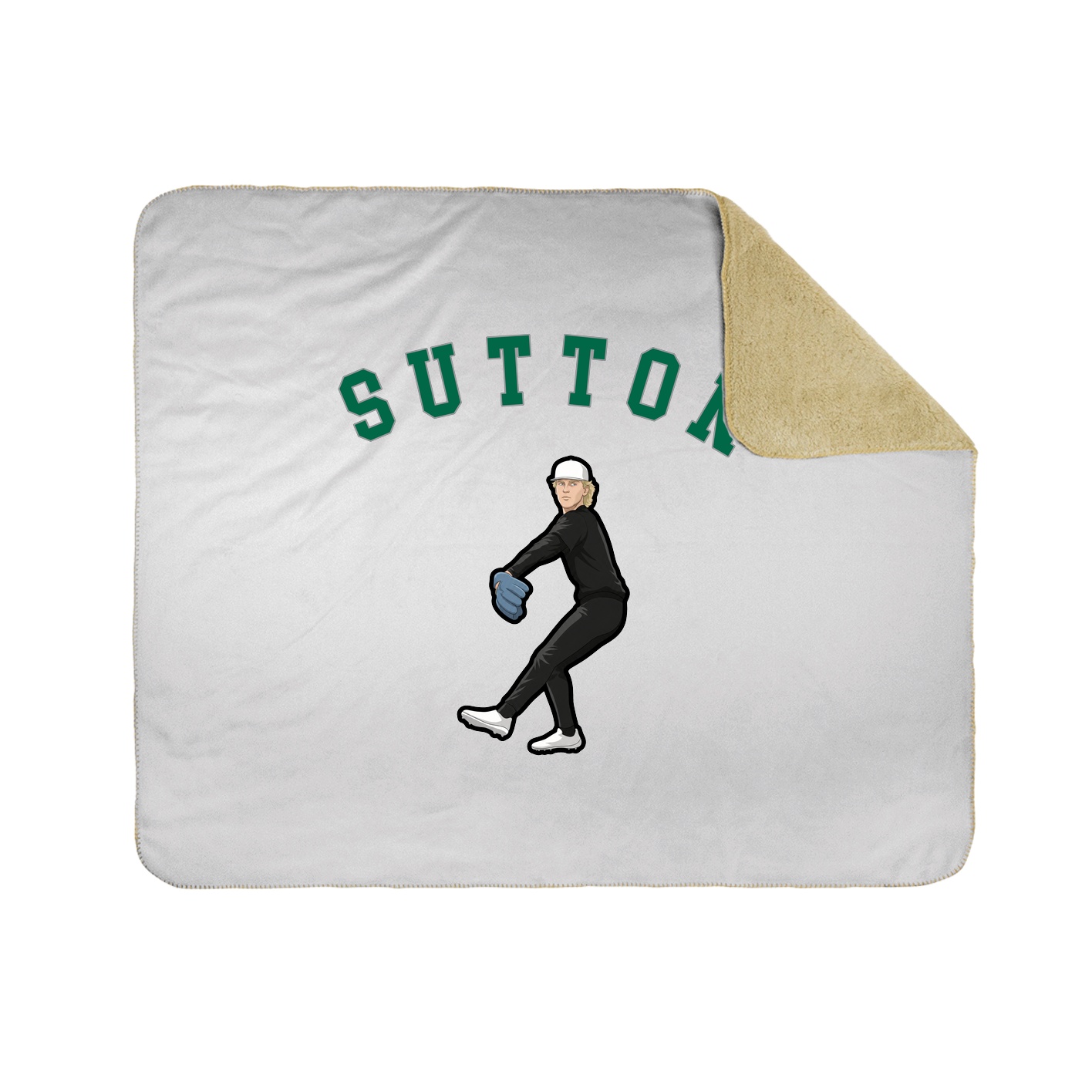 Throw Blanket — Shirsey Arch in White