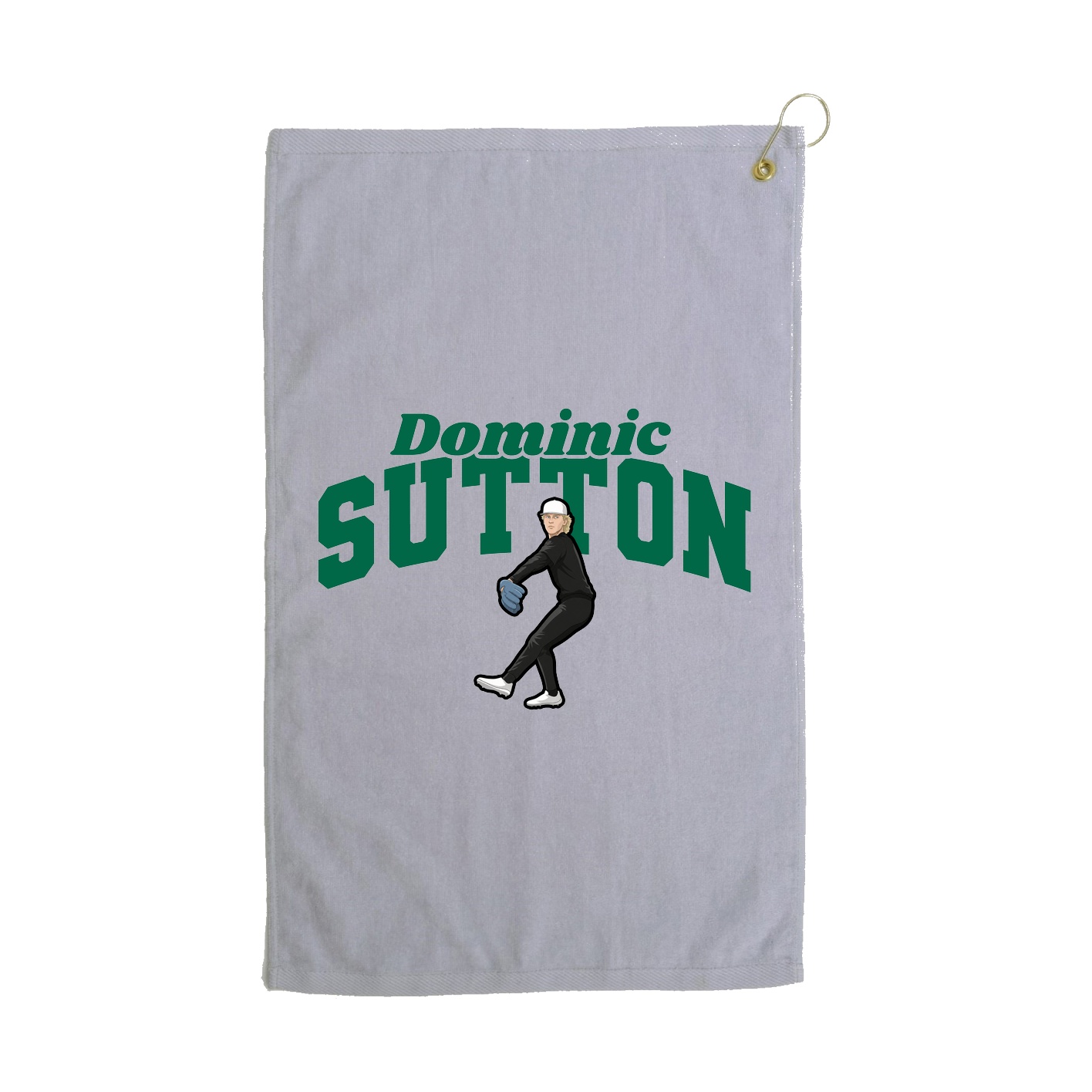 Golf Towel — Signature Arch in Grey
