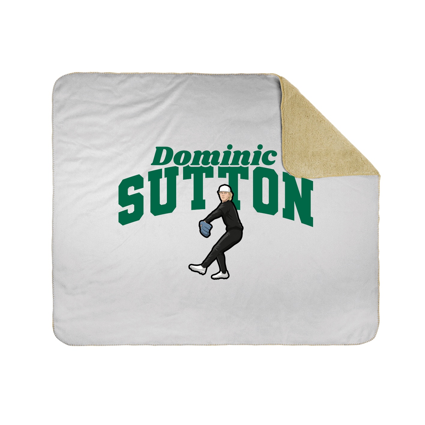 Throw Blanket — Signature Arch in White