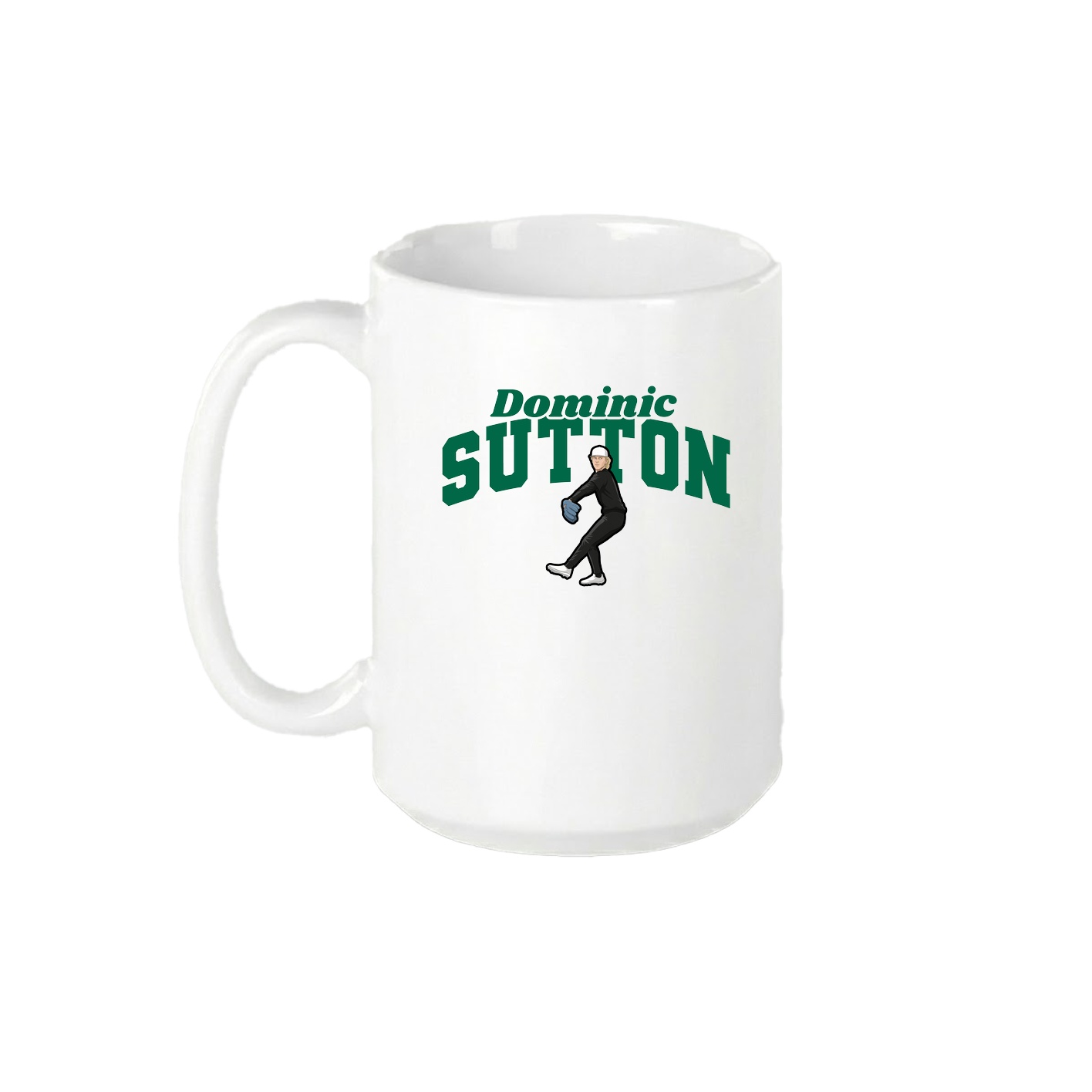 15oz Coffee Mug — Signature Arch in White