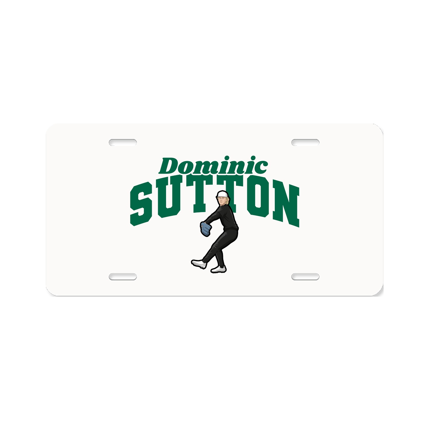 License Plate — Signature Arch in Classic