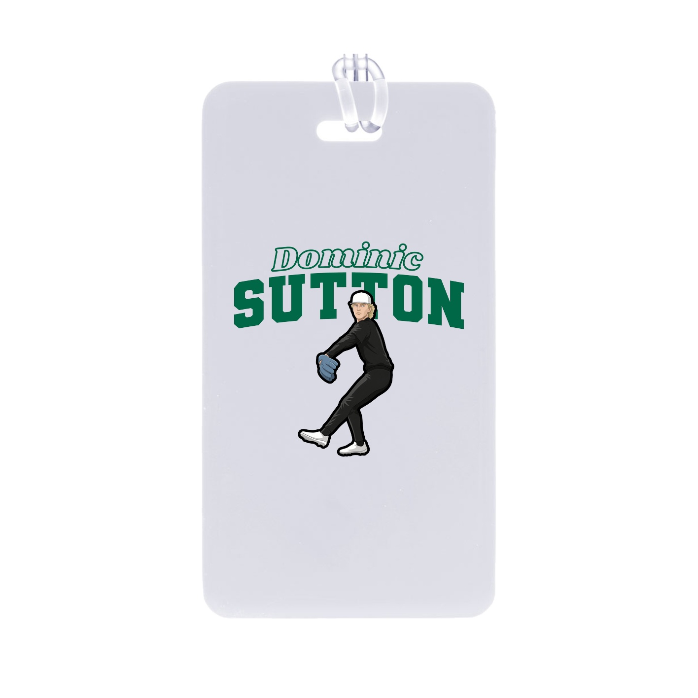 Bag Tag — Name Arch in Classic