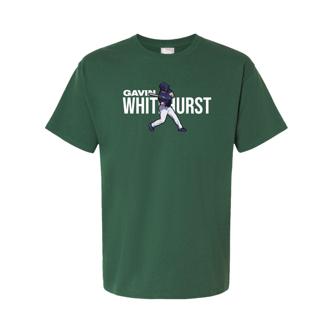 Youth Tee — Player Name in Green