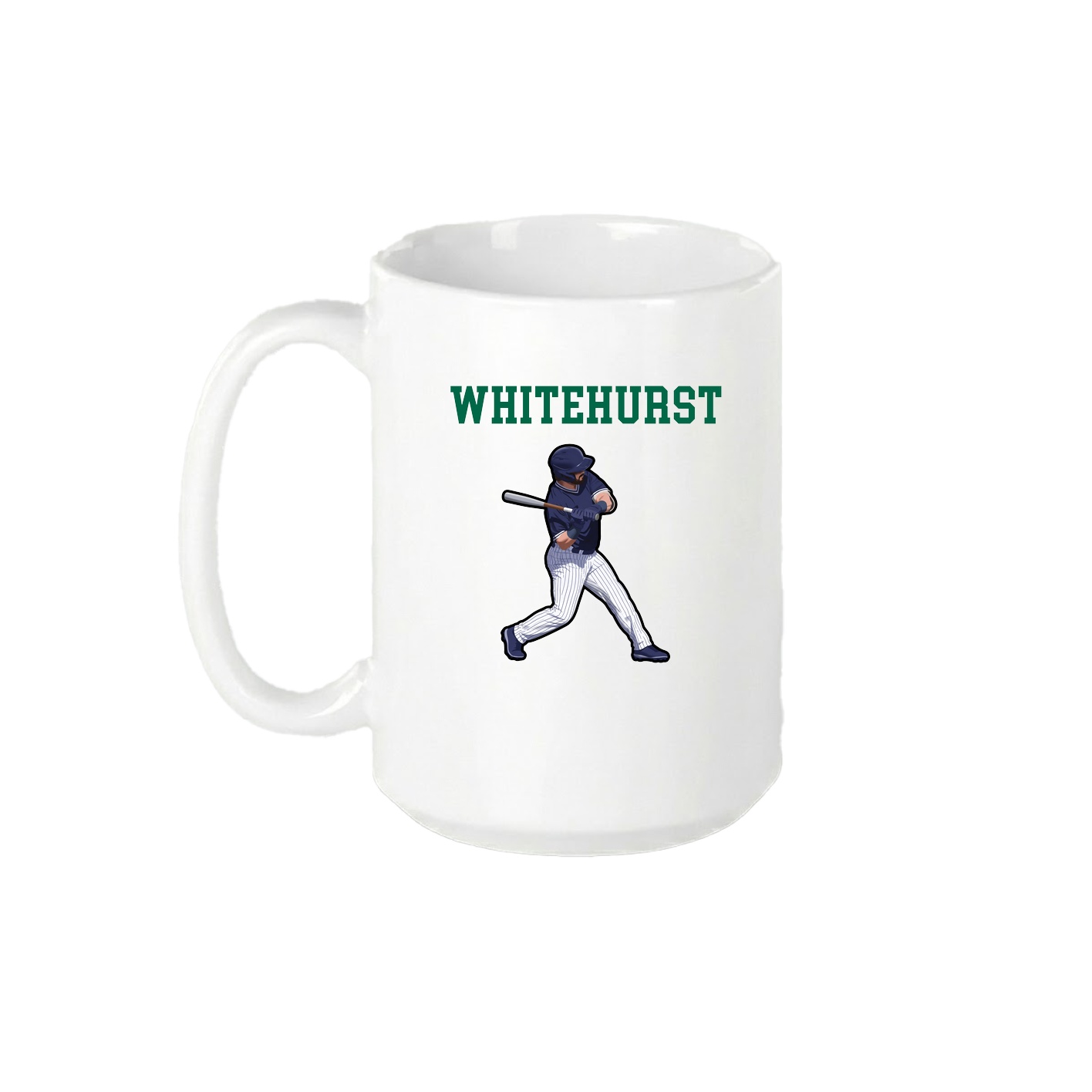 15oz Coffee Mug — Shirsey in White