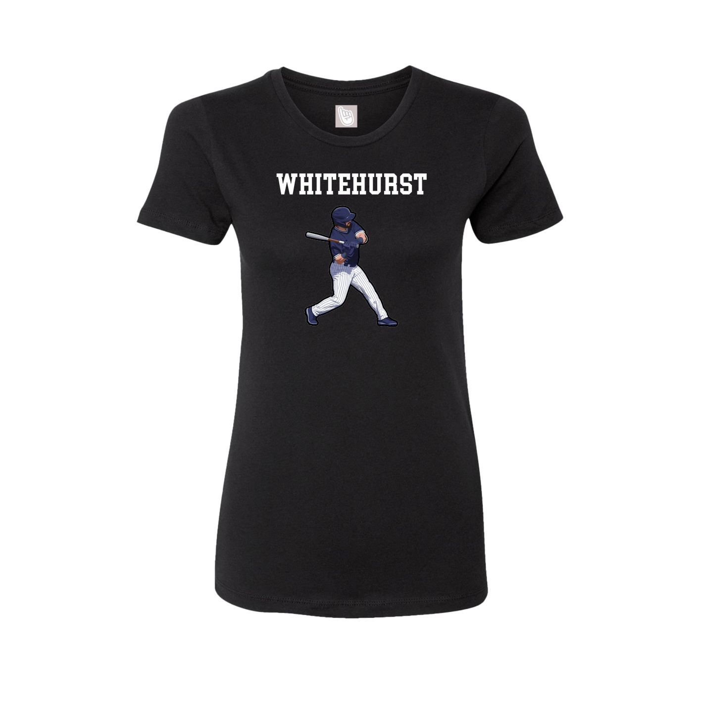 Fitted Women's Tee — Shirsey in Black