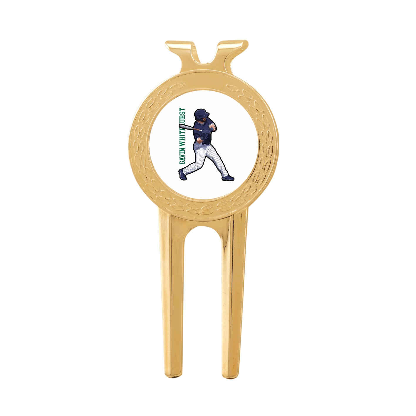 Divot Tool with Ball Marker — Name Vertical in Classic