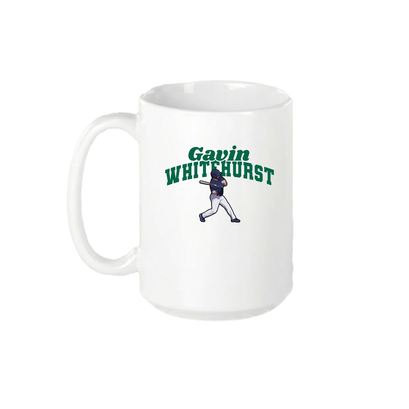 15oz Coffee Mug — Signature Arch in White