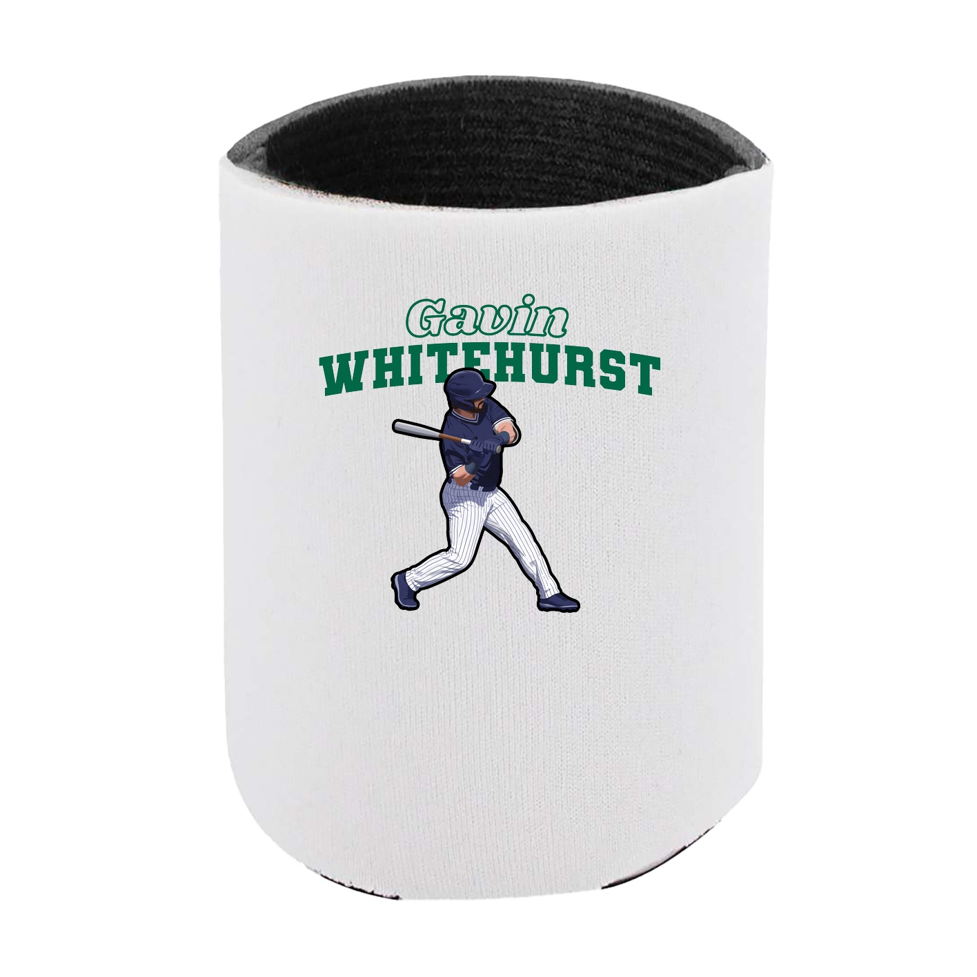 Can Holder — Name Arch in White