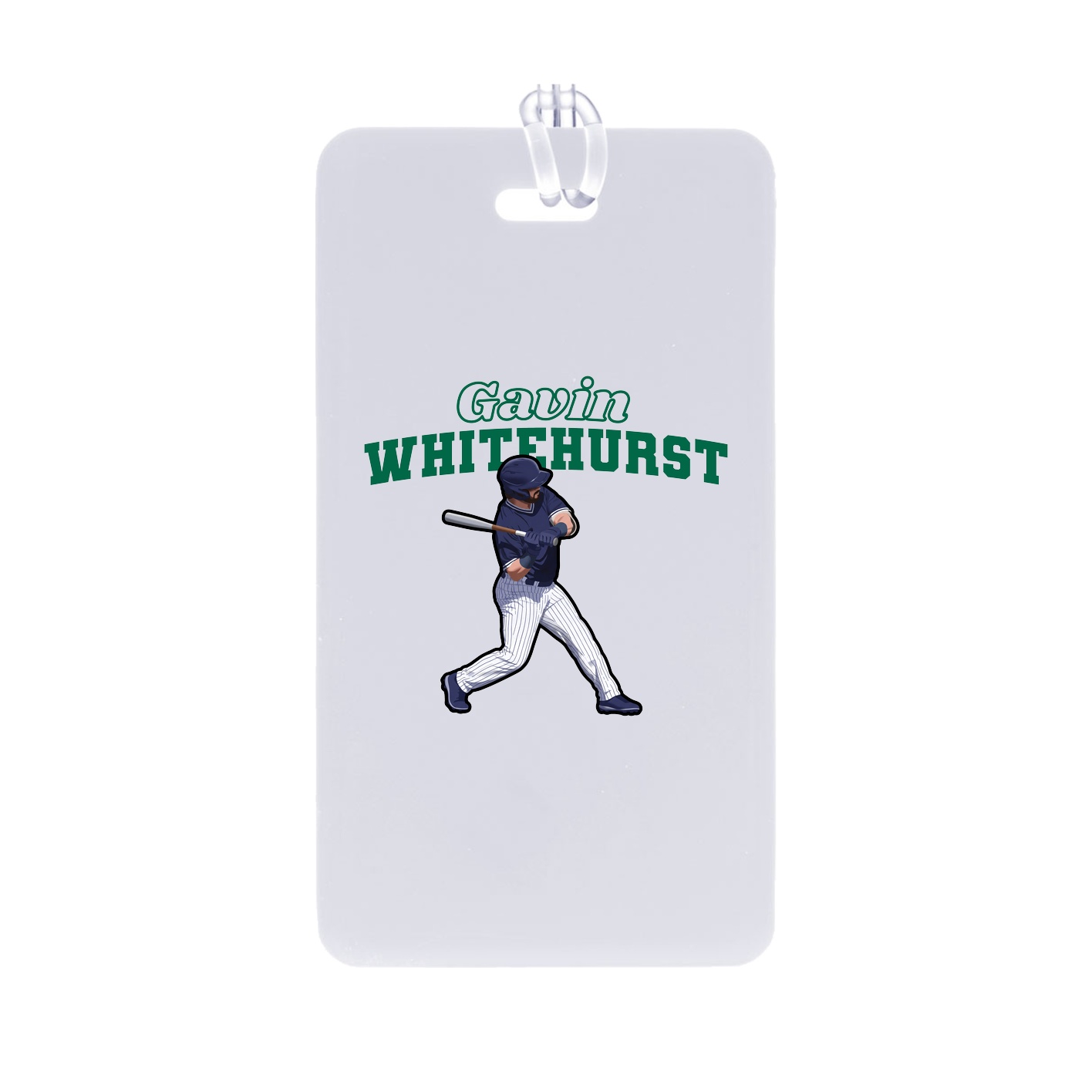 Bag Tag — Name Arch in Classic