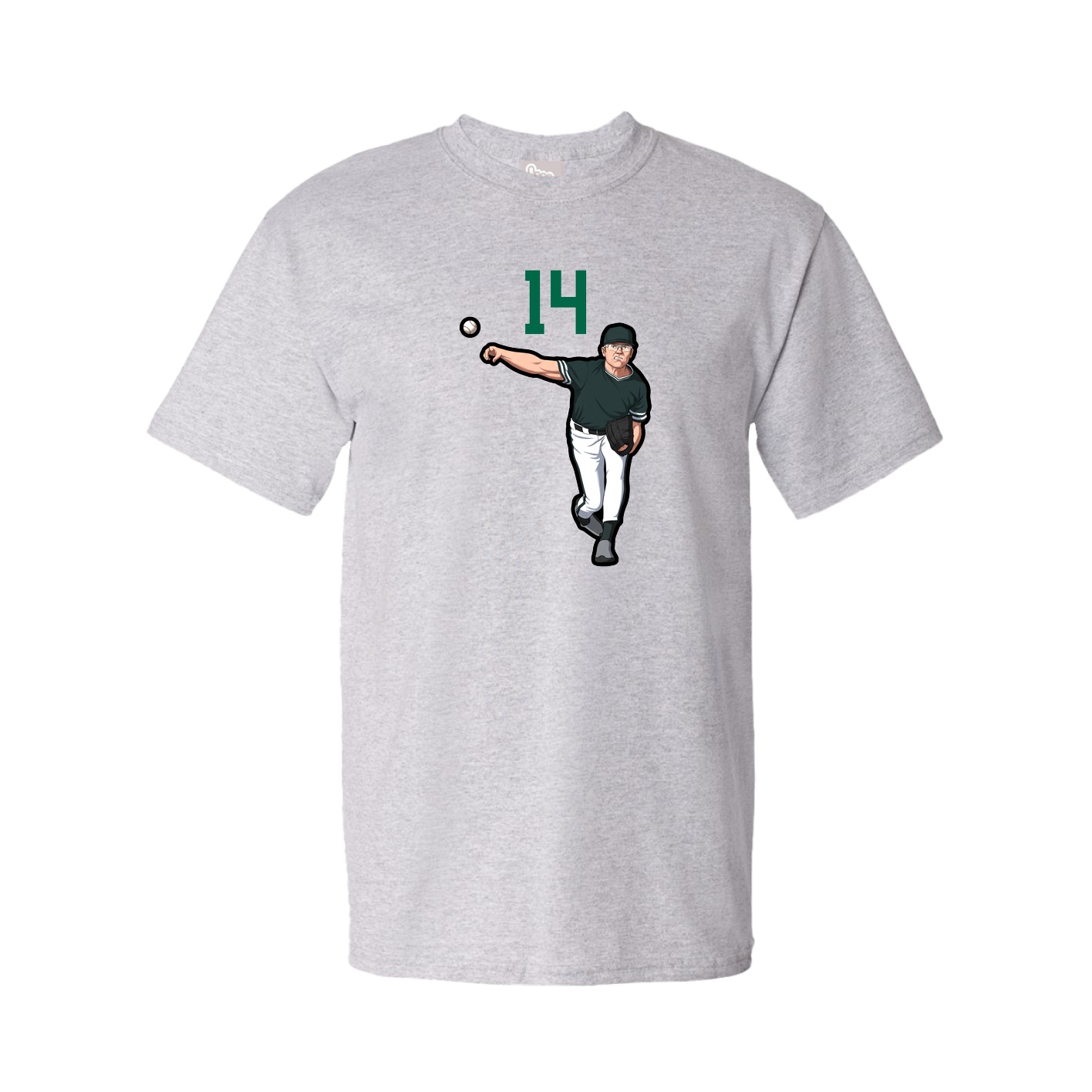 Tee — Number Top in Grey