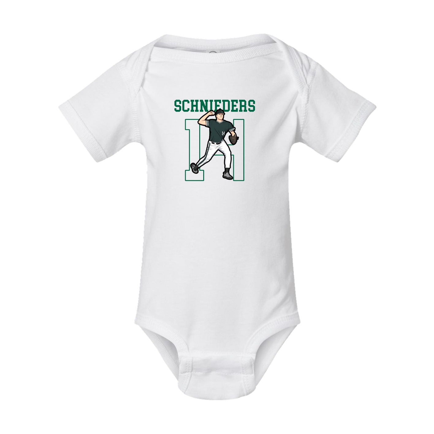 Baby Onesie — Shirsey in White