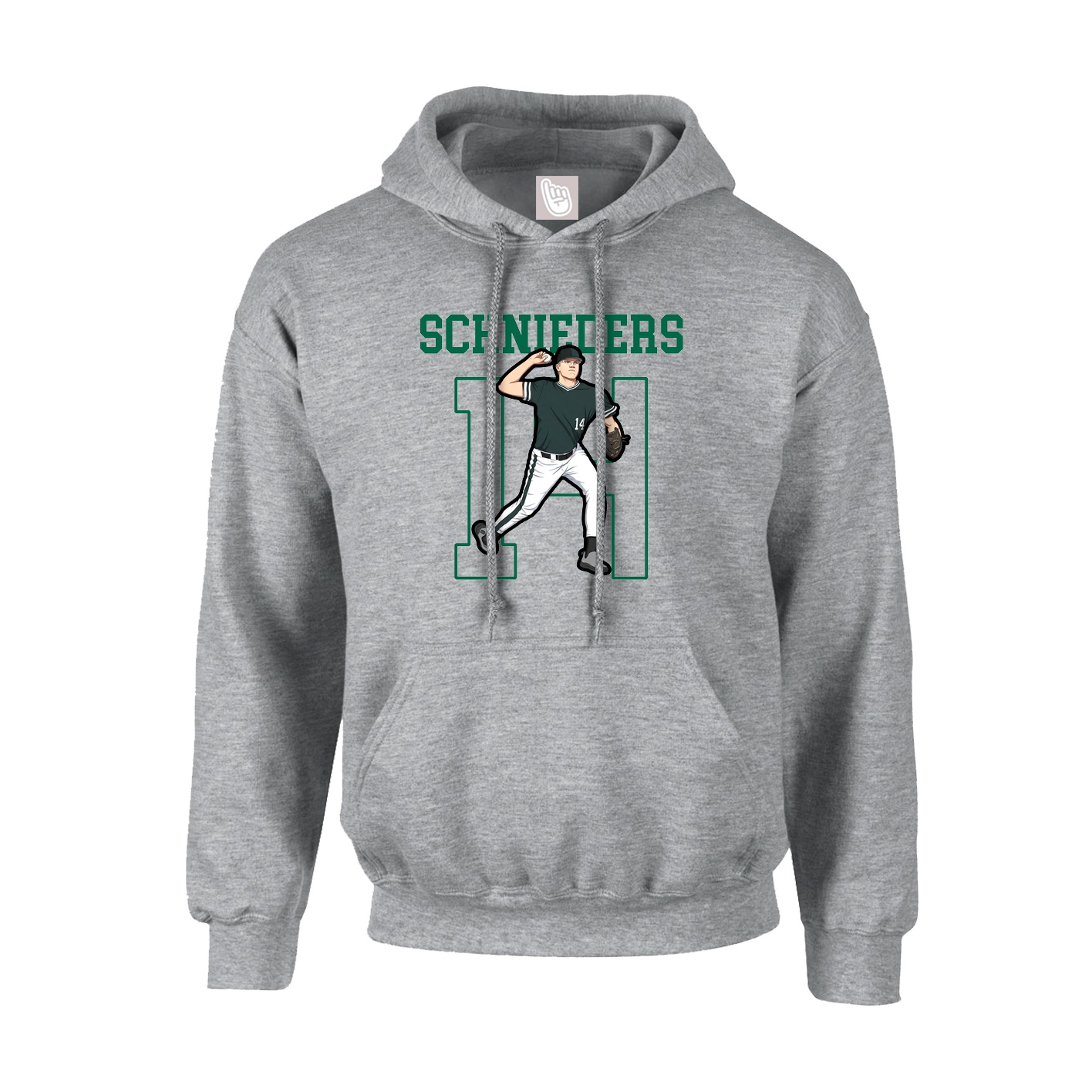 Youth Hoodie — Shirsey in Grey