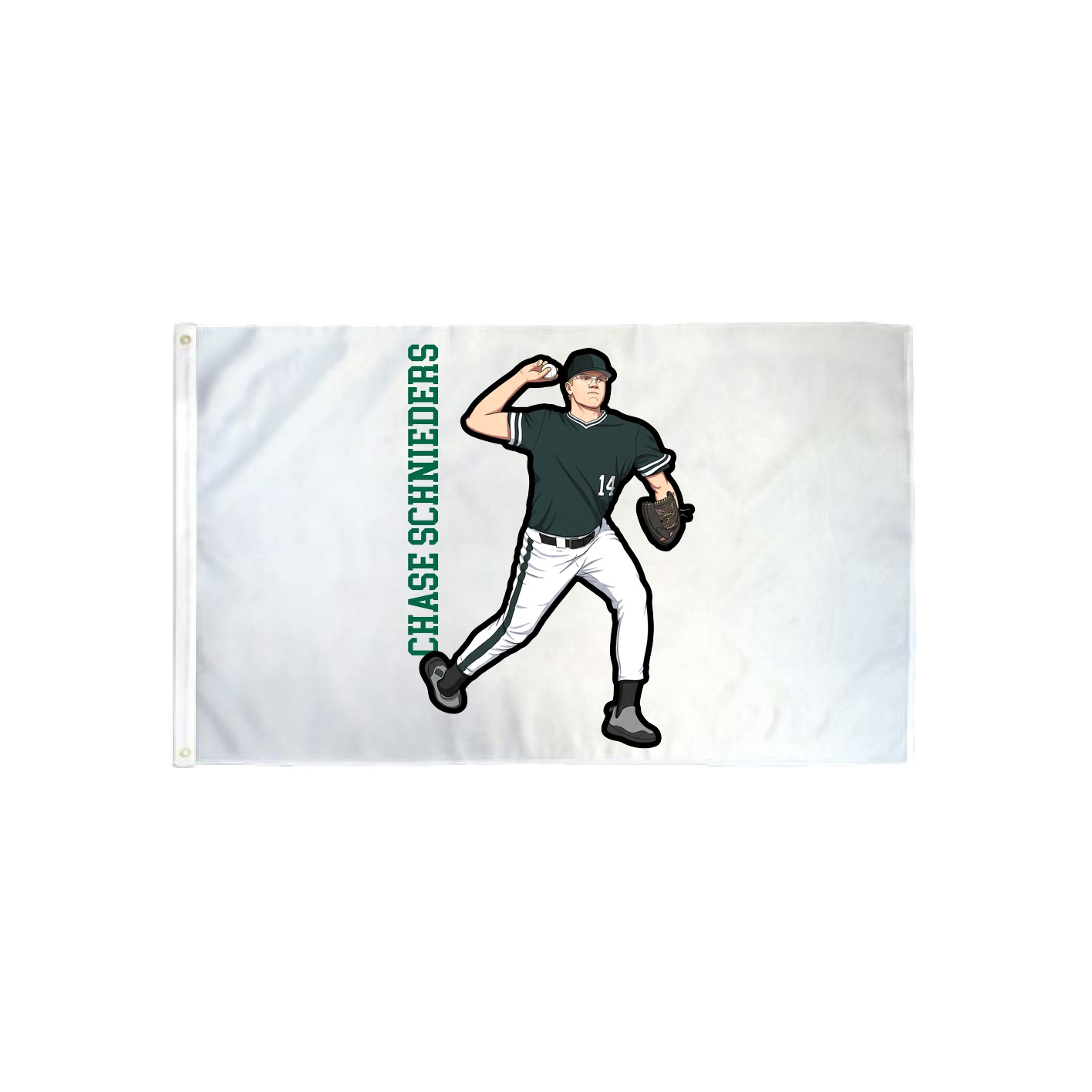 3x5 Flag — Name Vertical in Classic