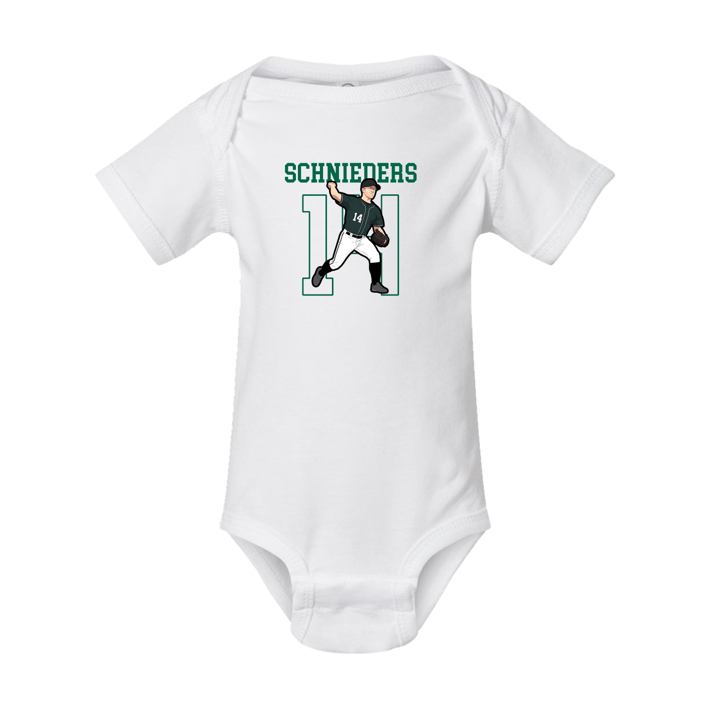 Baby Onesie — Shirsey in White