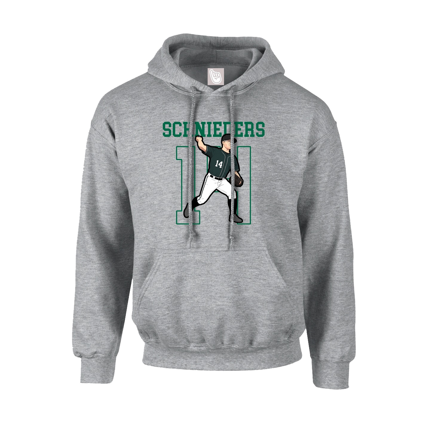 Youth Hoodie — Shirsey in Grey