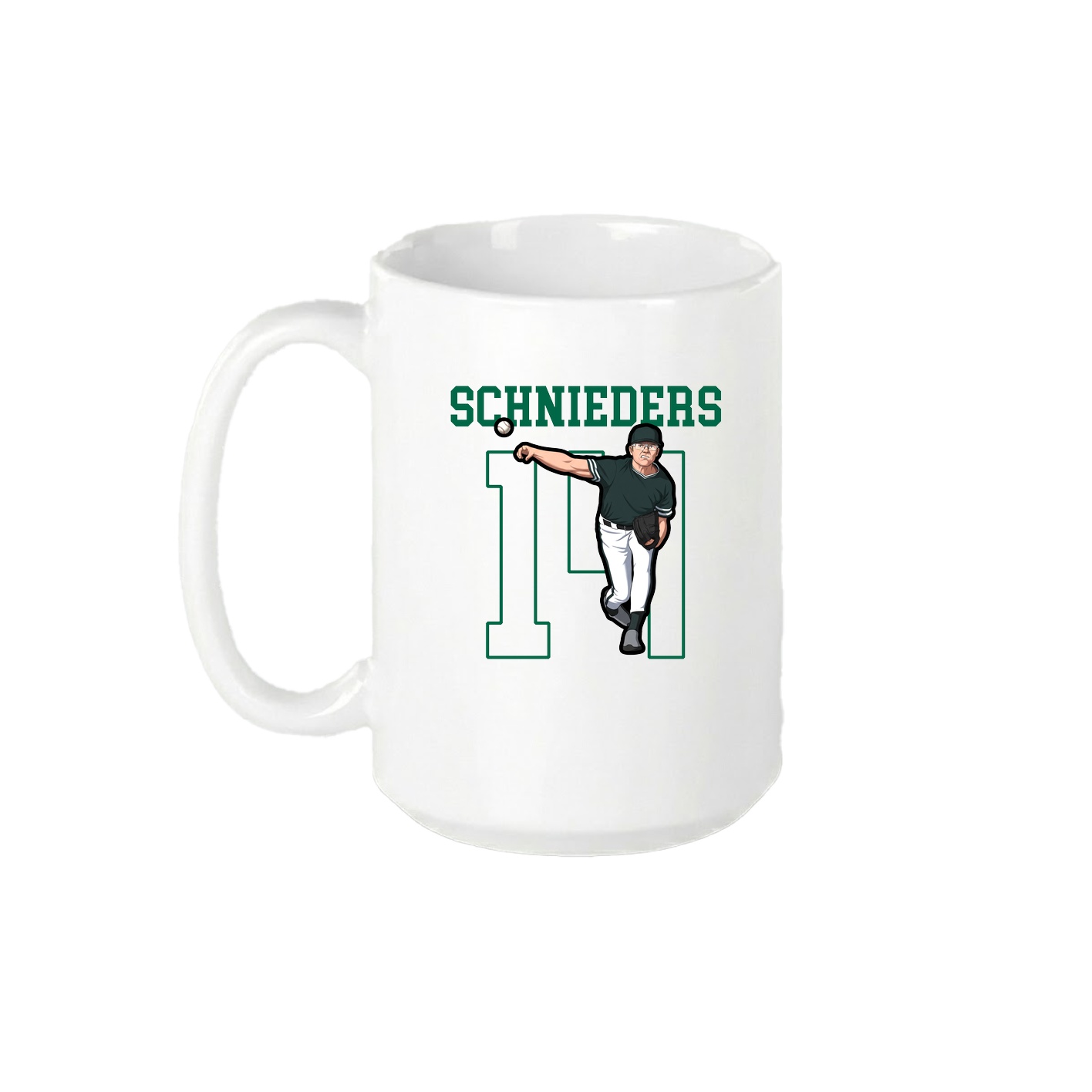 15oz Coffee Mug — Shirsey in White