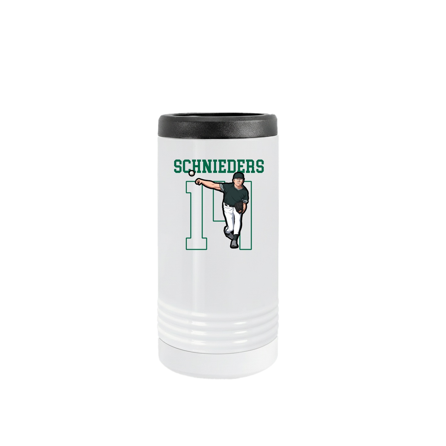 Slim Beverage Holder — Shirsey in White