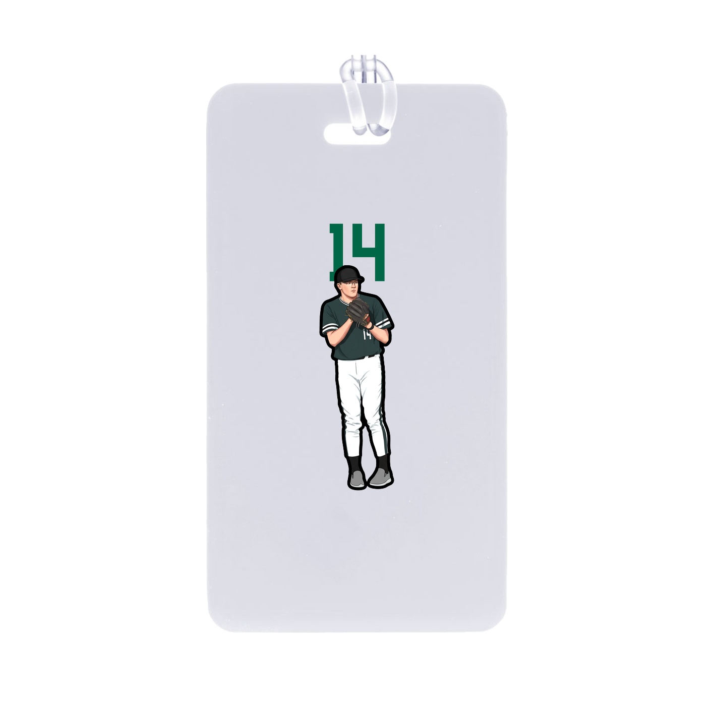 Bag Tag — Number Top in Classic