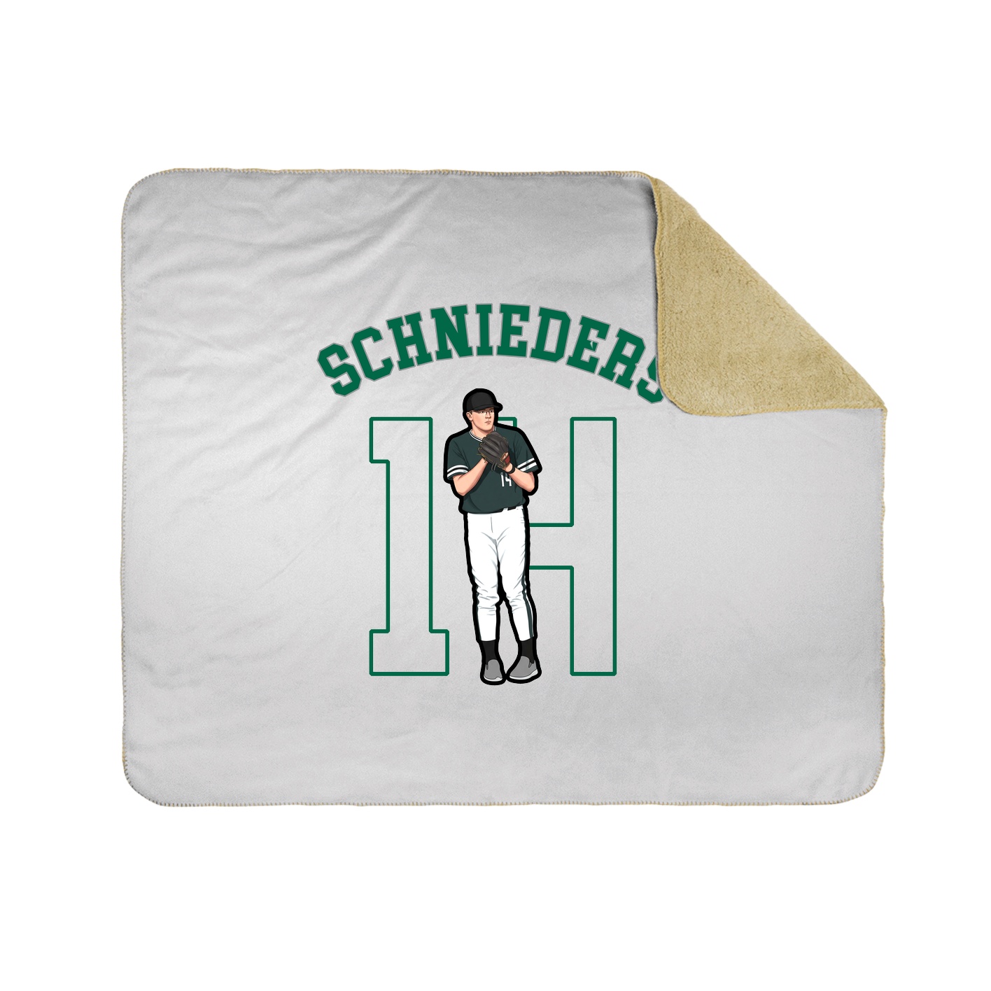 Throw Blanket — Shirsey Arch in White