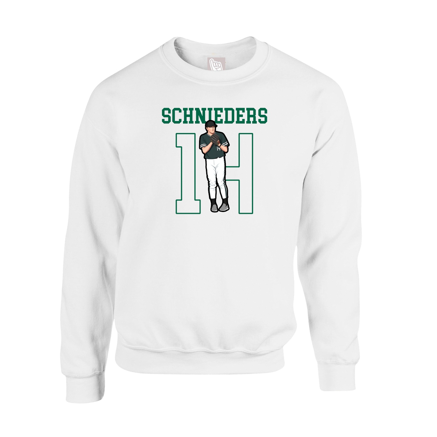 Fleece Crew — Shirsey in White