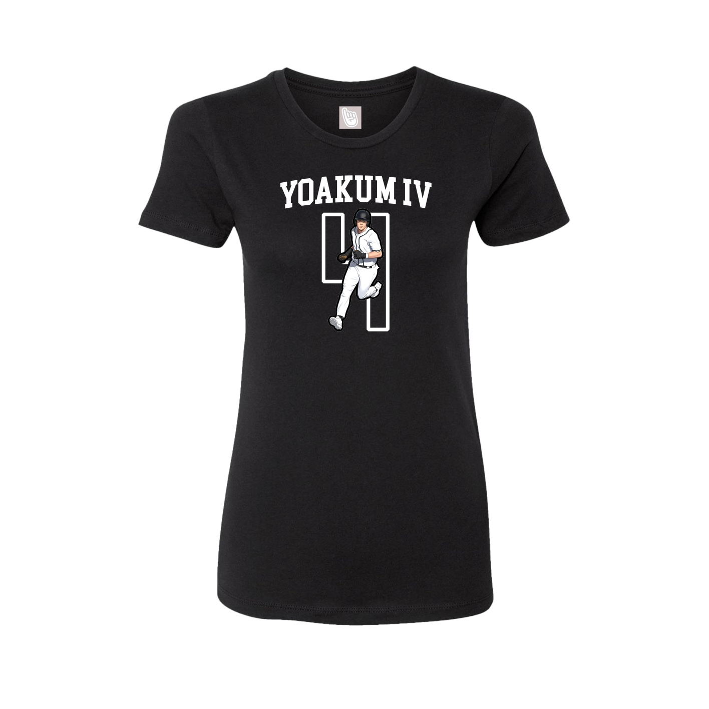 Fitted Women's Tee — Shirsey in Black