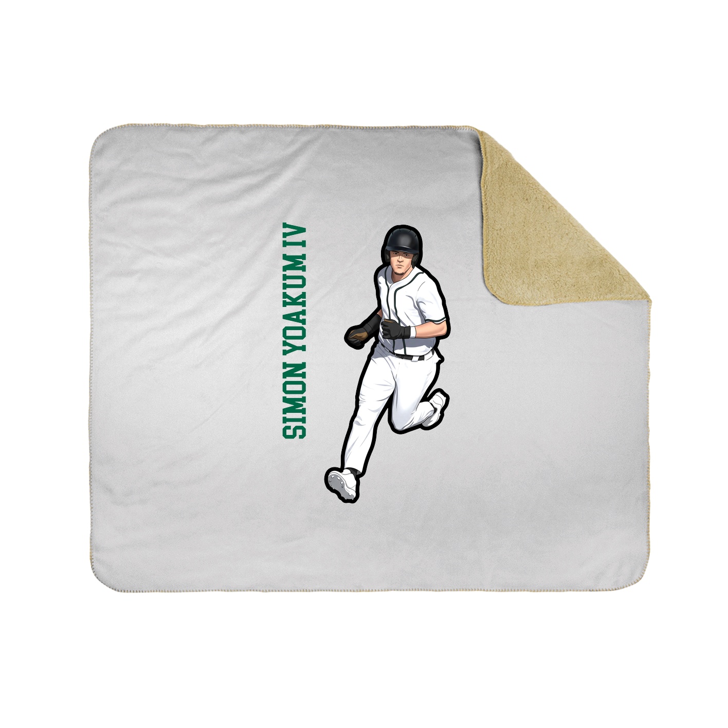 50x60 Sherpa Lined Throw Blanket