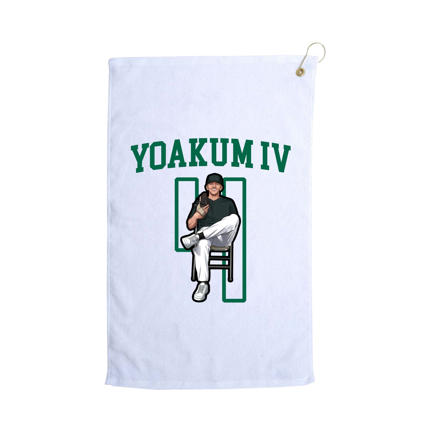 Golf Towel — Shirsey in White