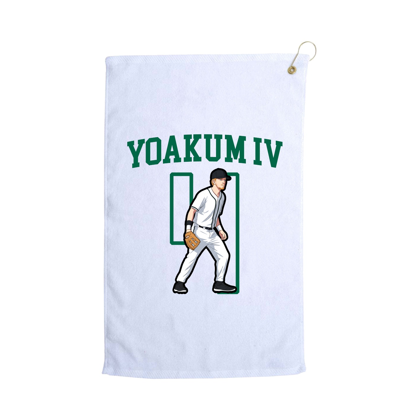 Golf Towel — Shirsey in White