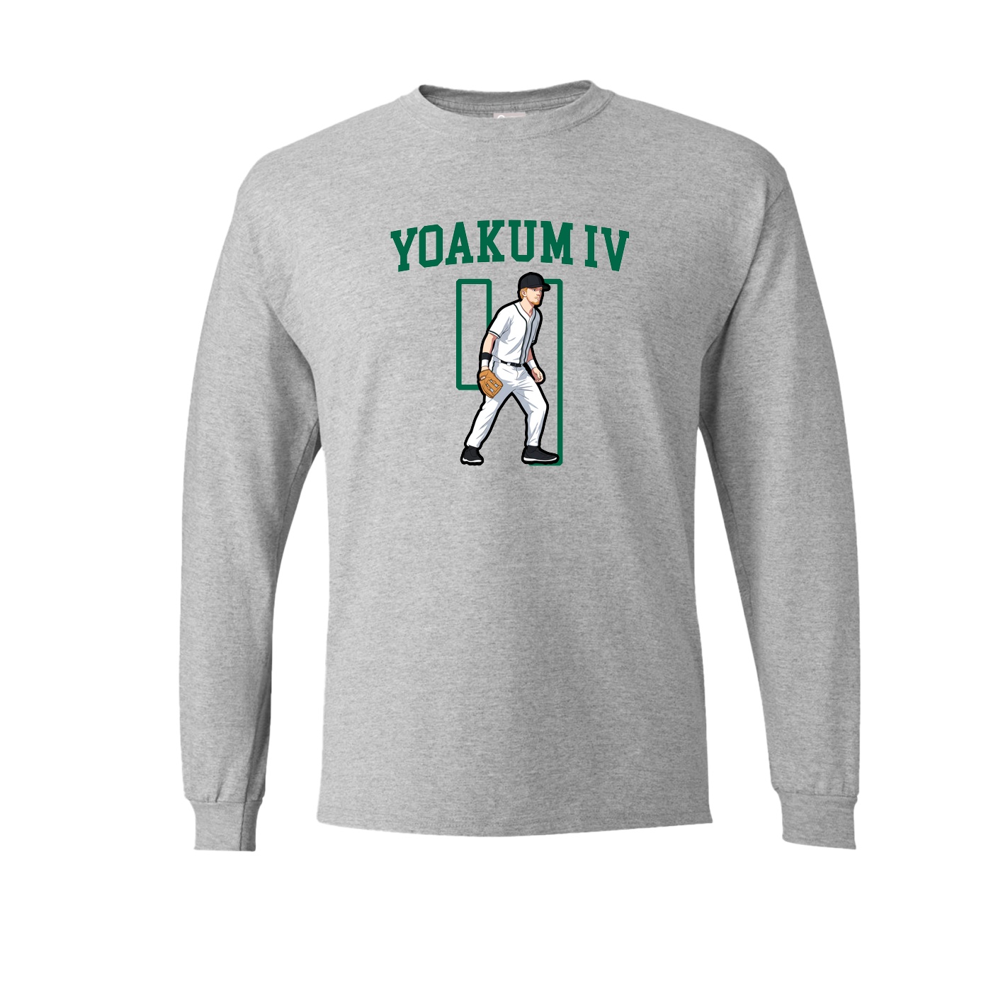 Long Sleeve Tee — Shirsey in Grey